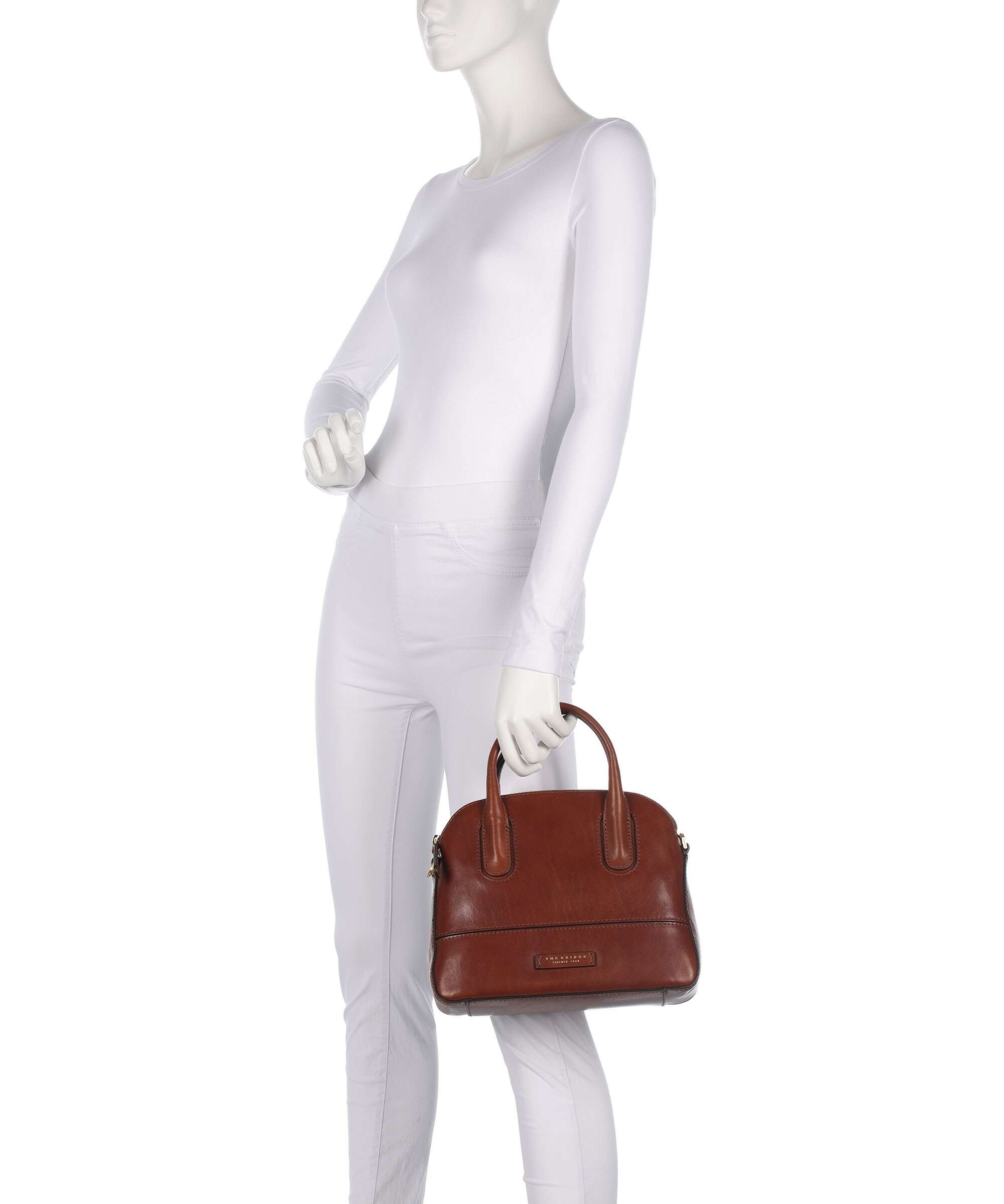 The Bridge Iolanda Handbag marrone