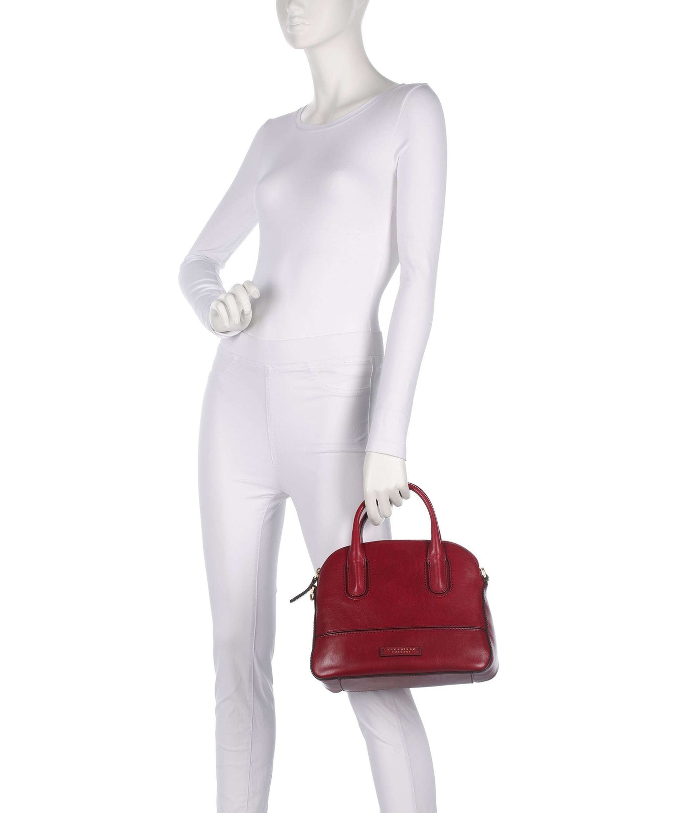 The Bridge Iolanda Handbag rosso ribes