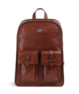 The Bridge Isaia Rucksack marrone/rut scamosciato opaco