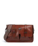 The Bridge Isaia Sac messager marrone/rut scamosciato opaco