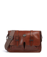 The Bridge Isaia Borsa messenger marrone/rut scamosciato opaco