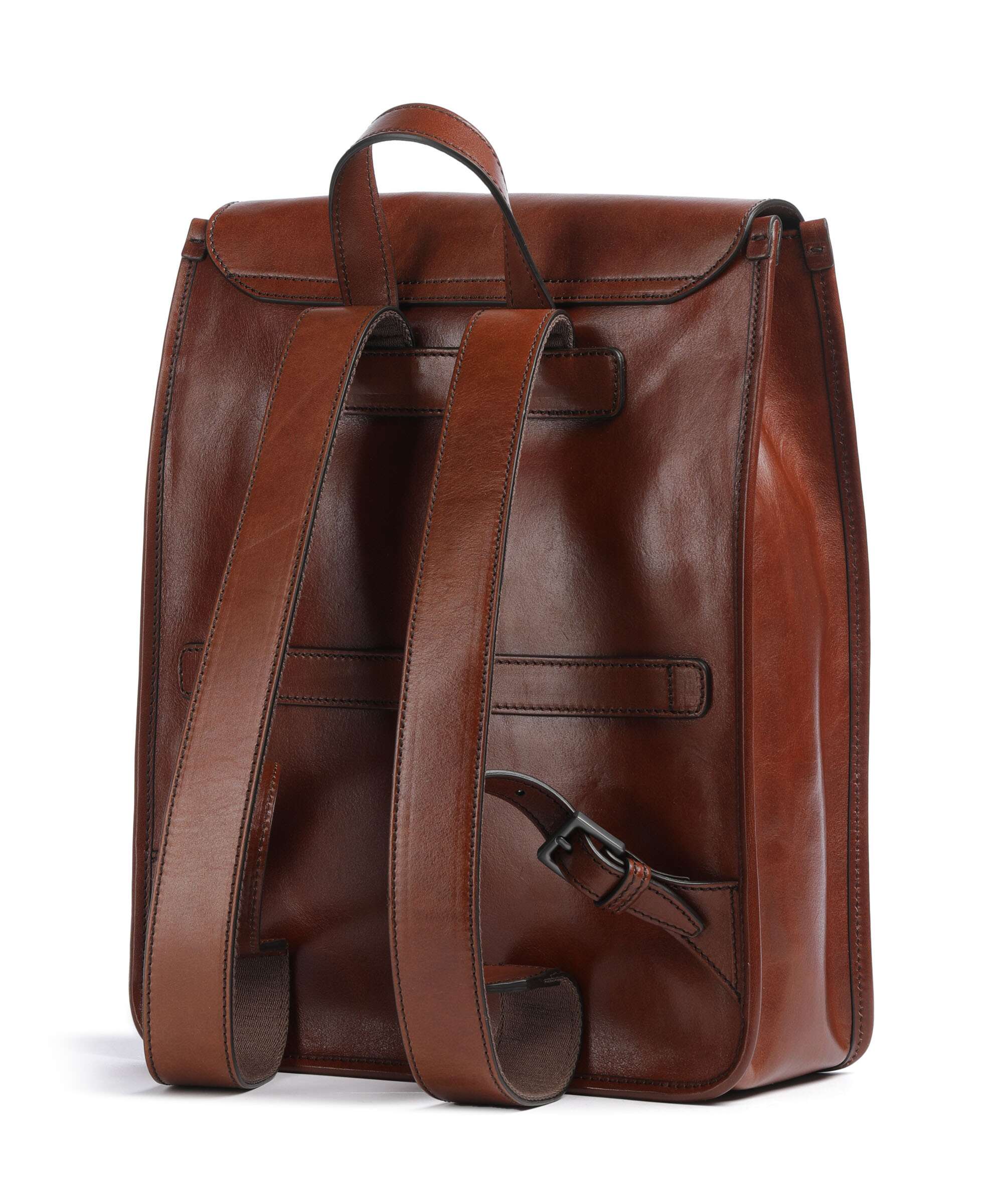 The Bridge Isaia Backpack marrone/rut scamosciato opaco