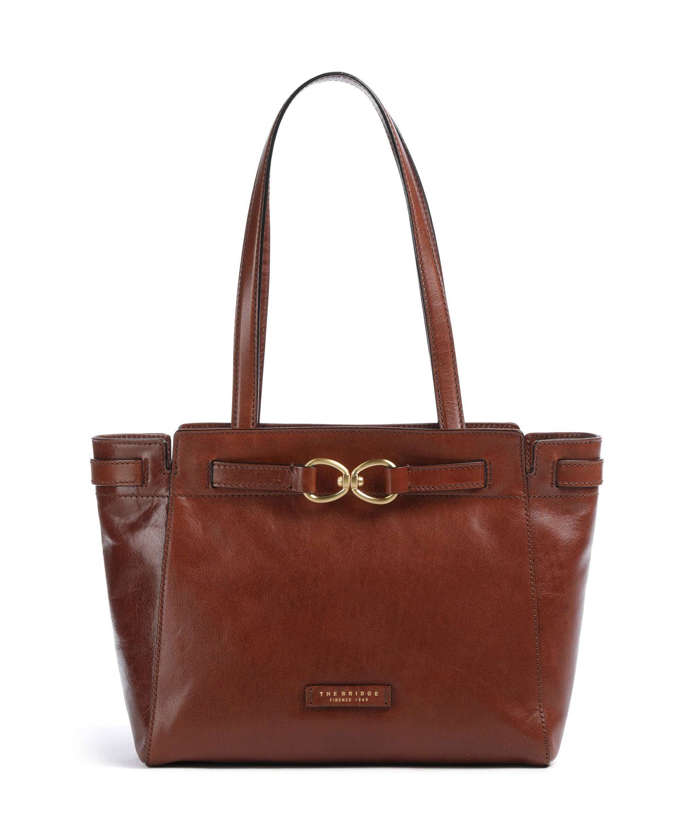 The Bridge Isotta Tote bag marrone