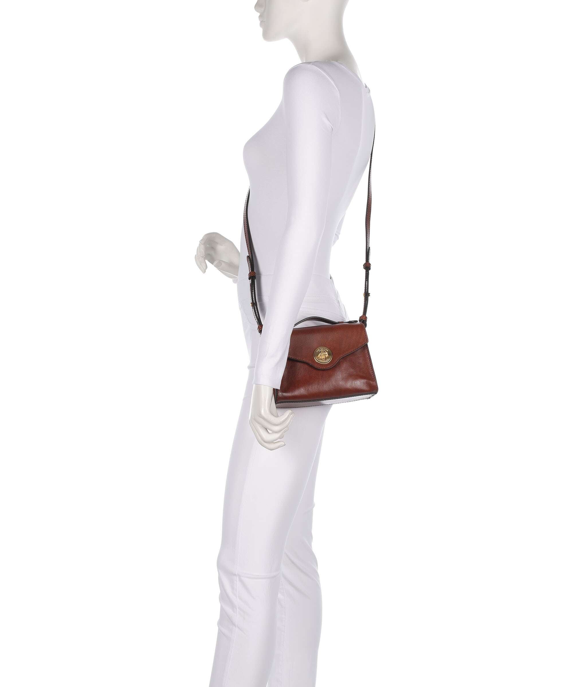 The Bridge Irene Crossbody bag marrone