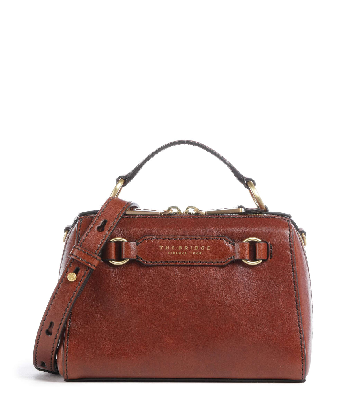 The Bridge Laura Handbag marrone