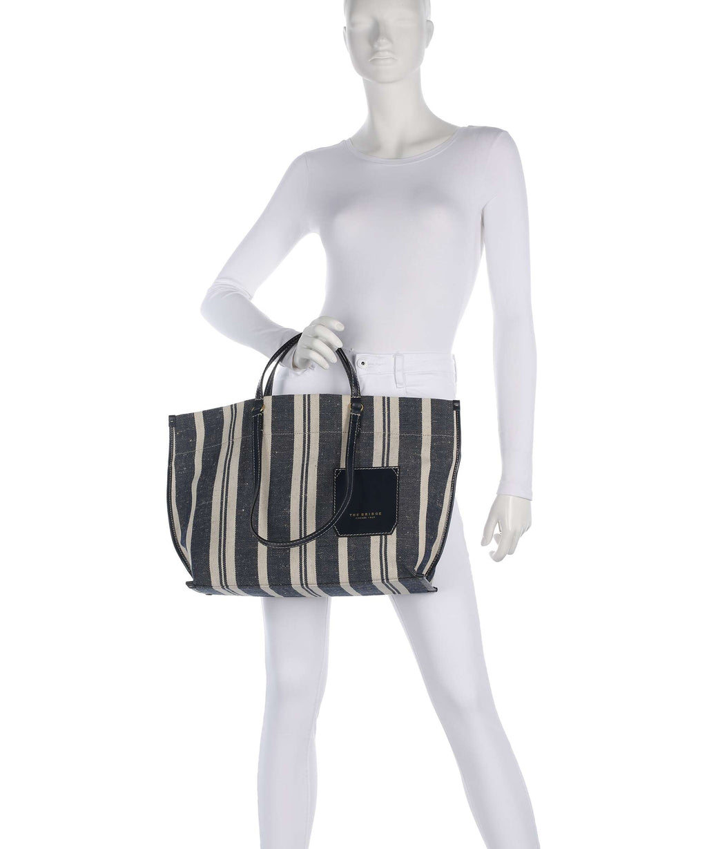 The Bridge Luna Tote bag blu