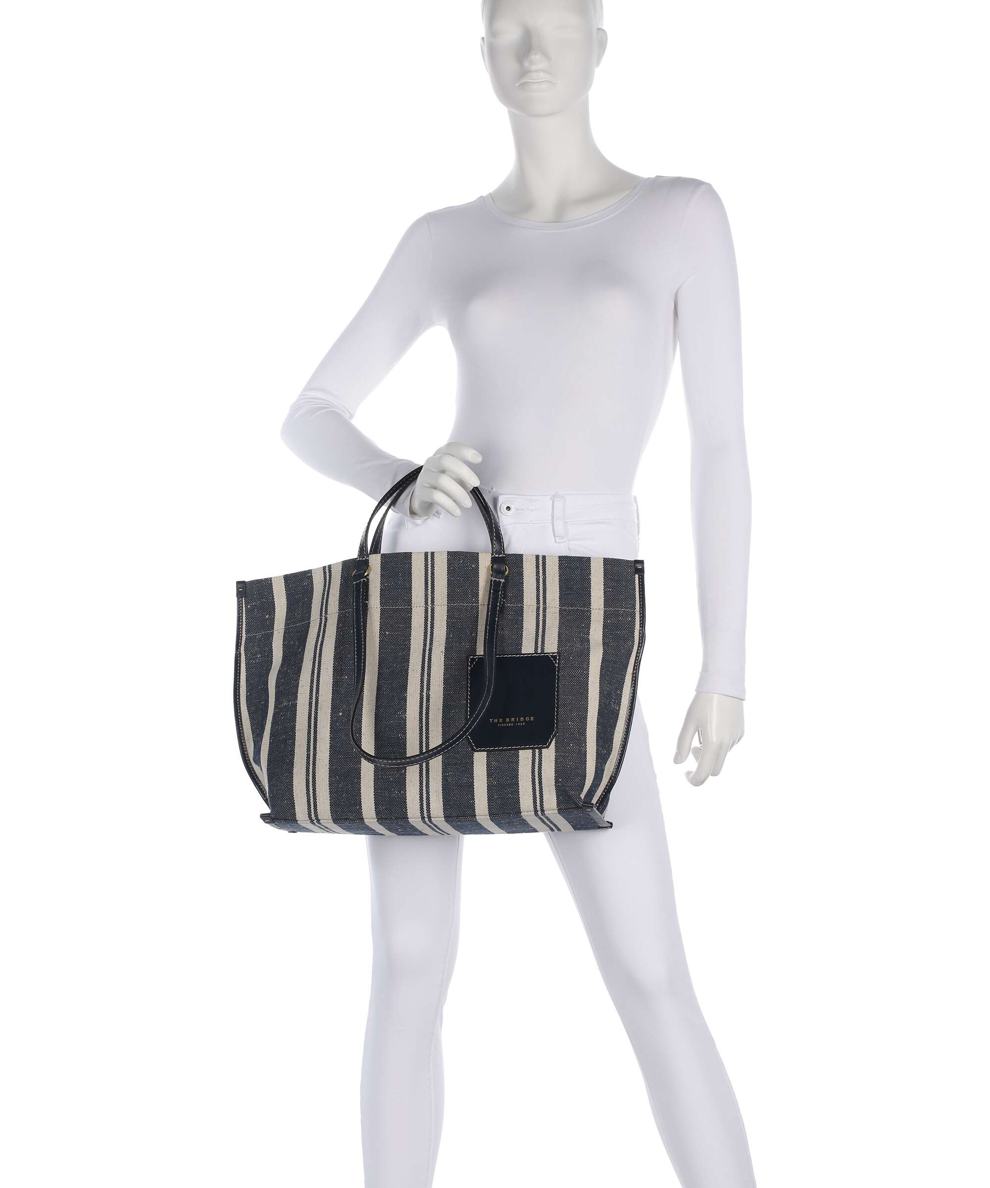 The Bridge Luna Tote bag blu