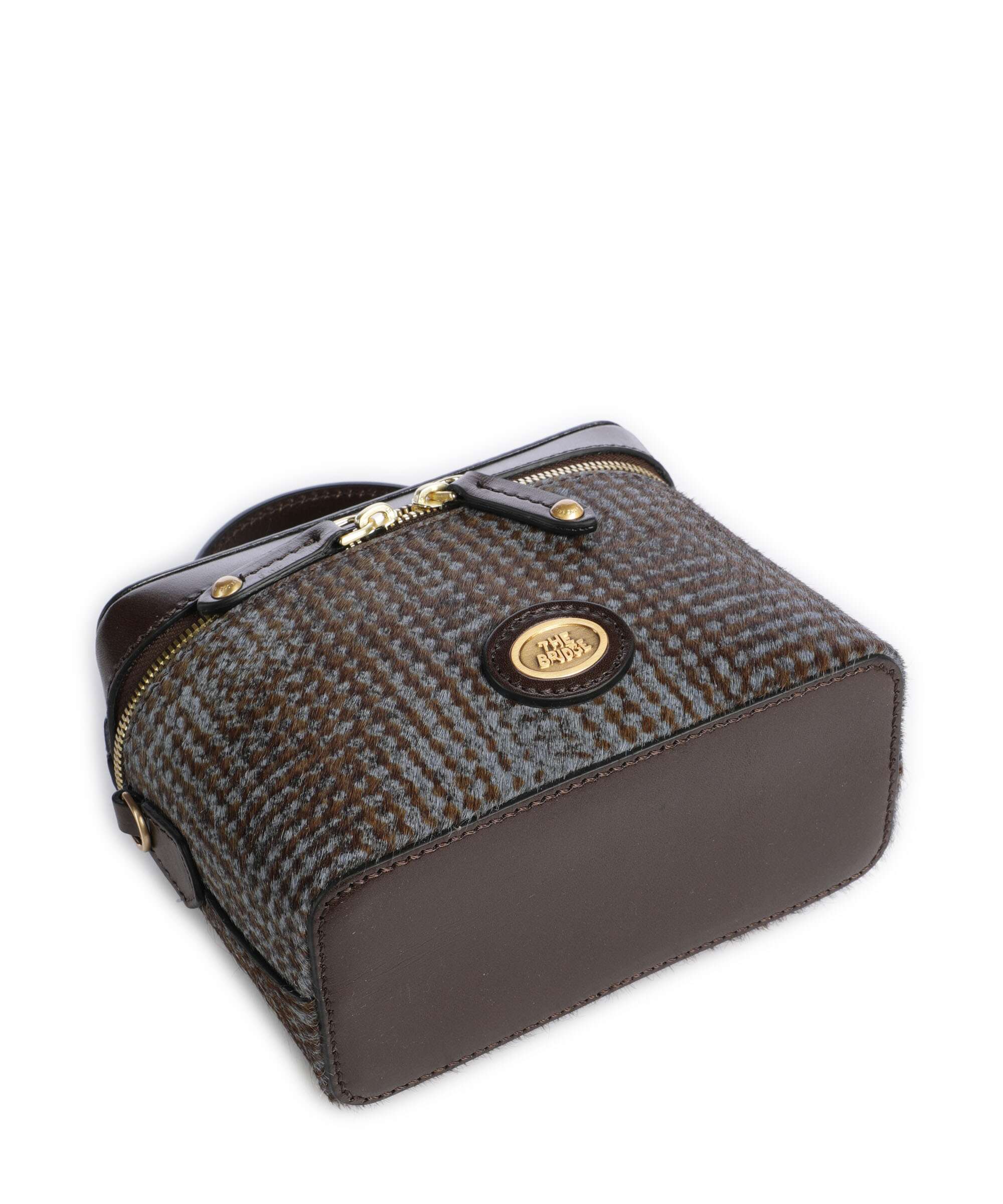 The Bridge Story Donna Crossbody bag moka/azzurro