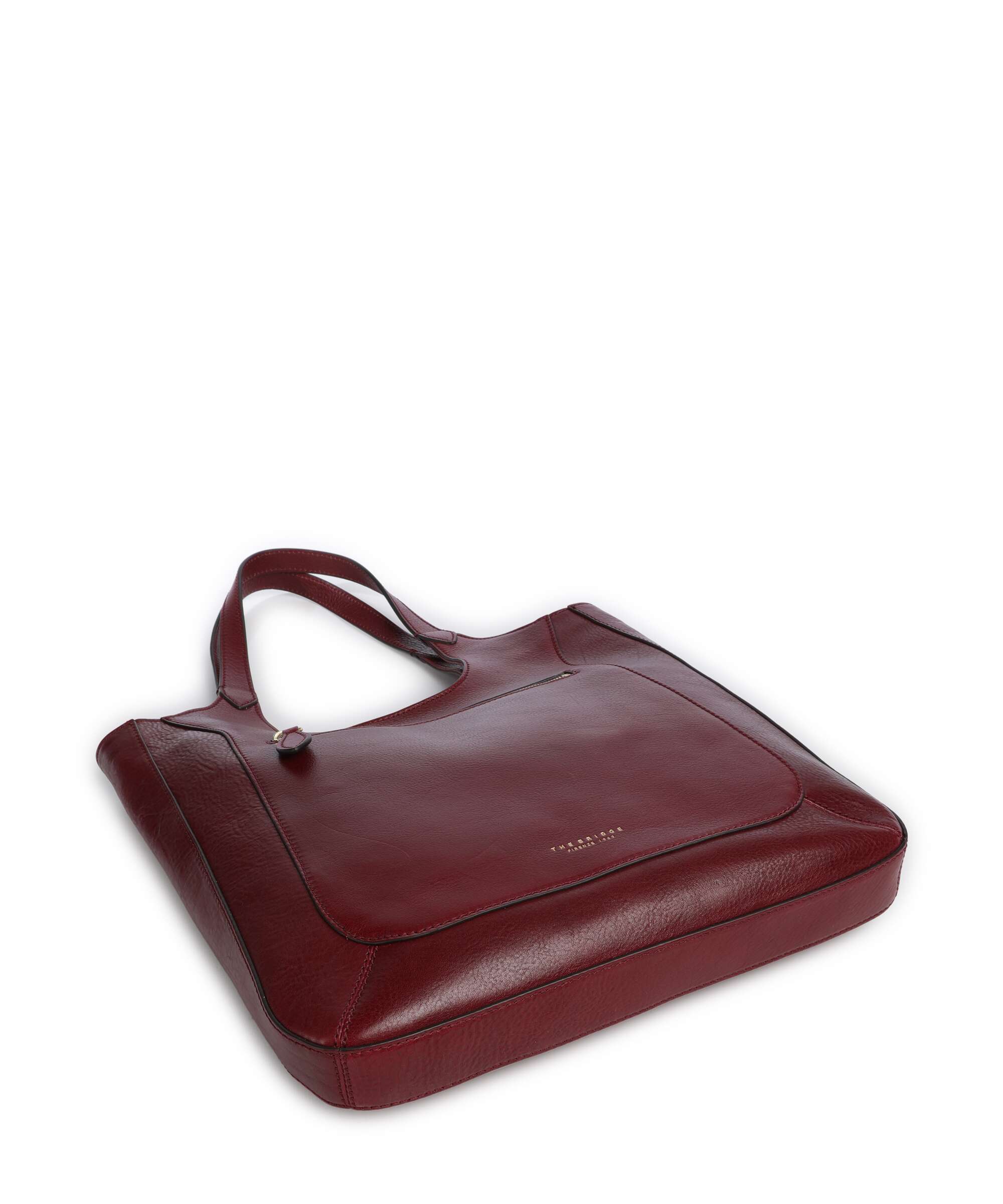 The Bridge Luce Soft Hobo bag barolo