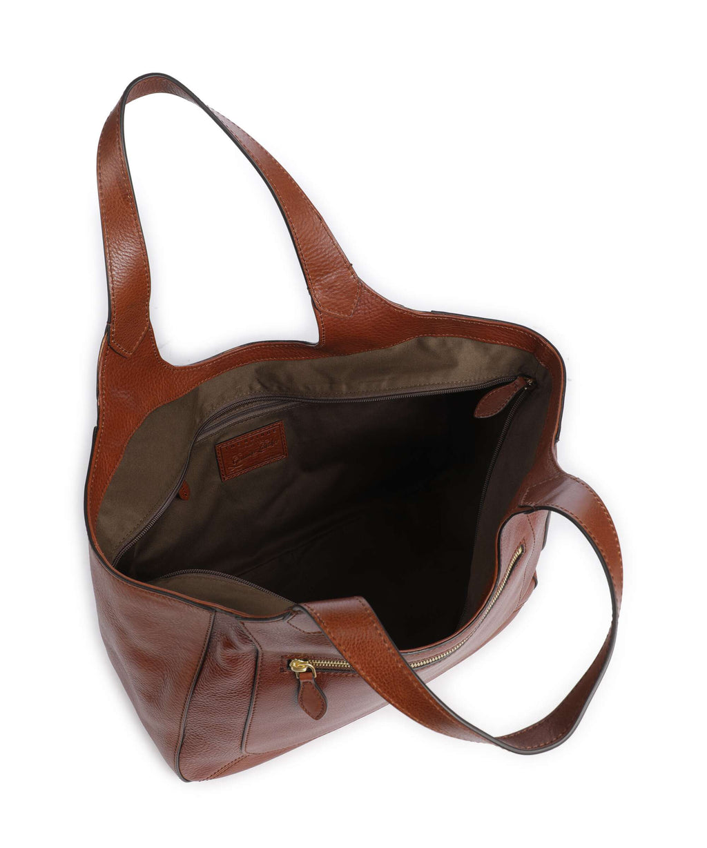 The Bridge Luce Soft Tote bag marrone