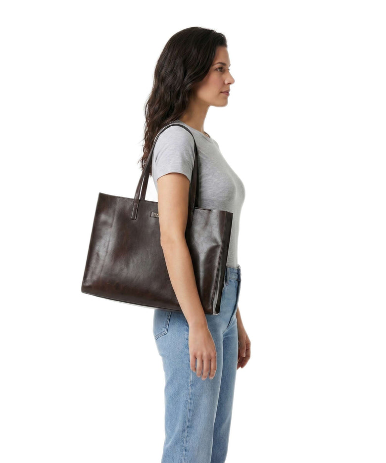 The Bridge Mirra Tote bag moka