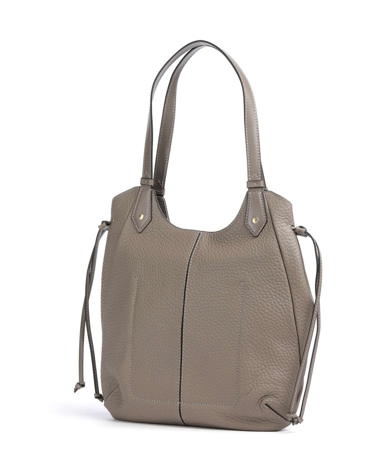The Bridge Martina Hobo bag greige