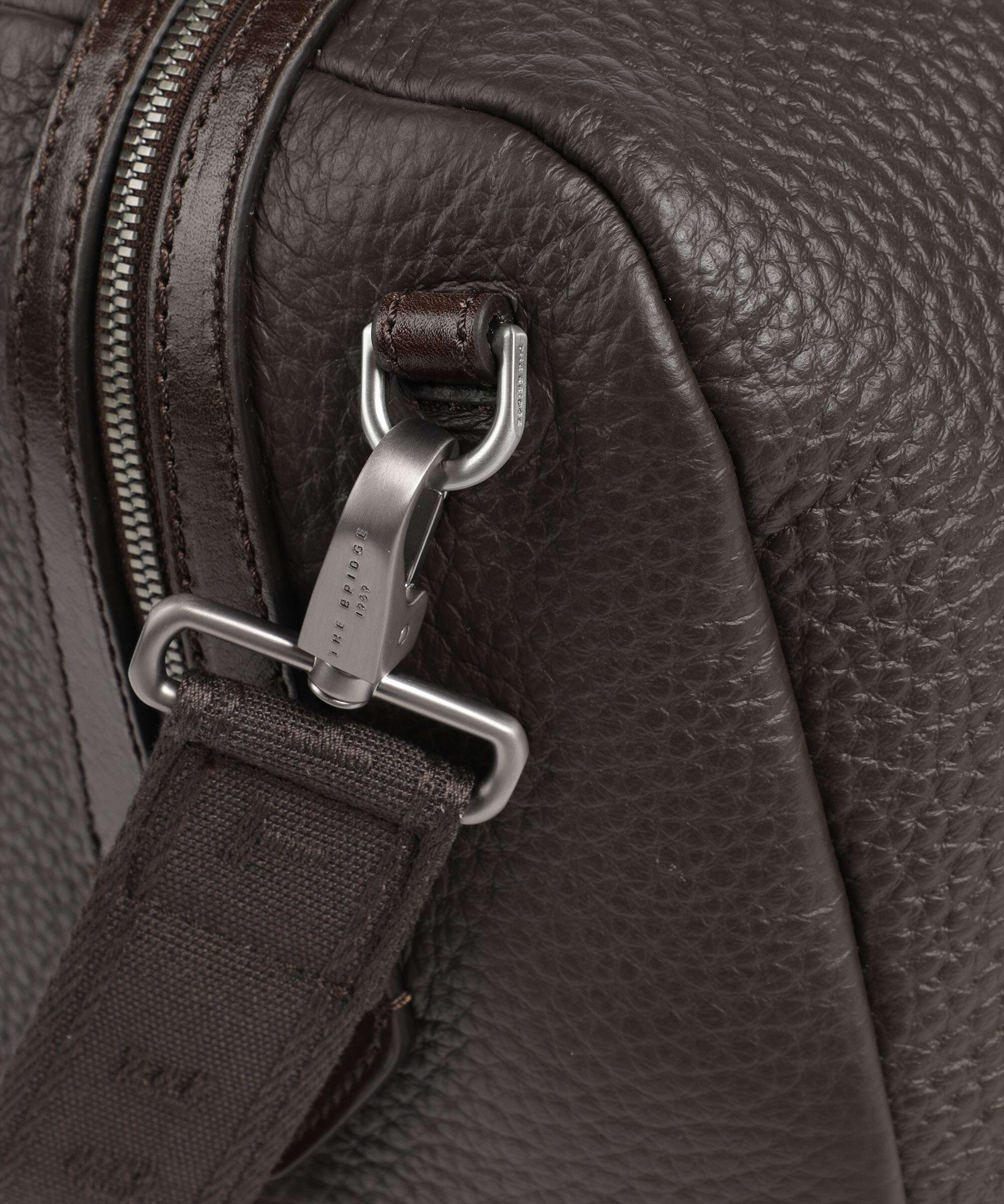 The Bridge Travel Soft Weekend bag moka