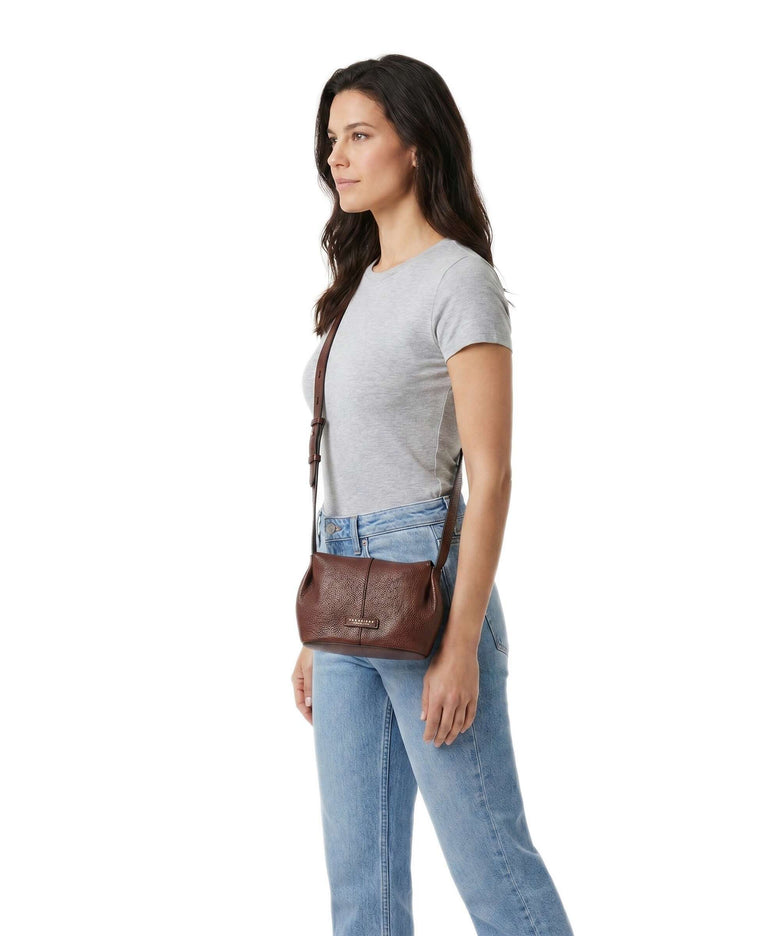 The Bridge Marisa Crossbody bag marrone