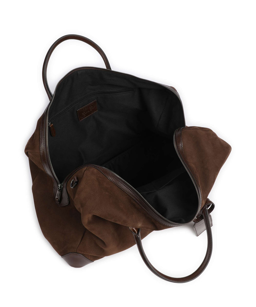 The Bridge Travel Soft Weekend bag moka