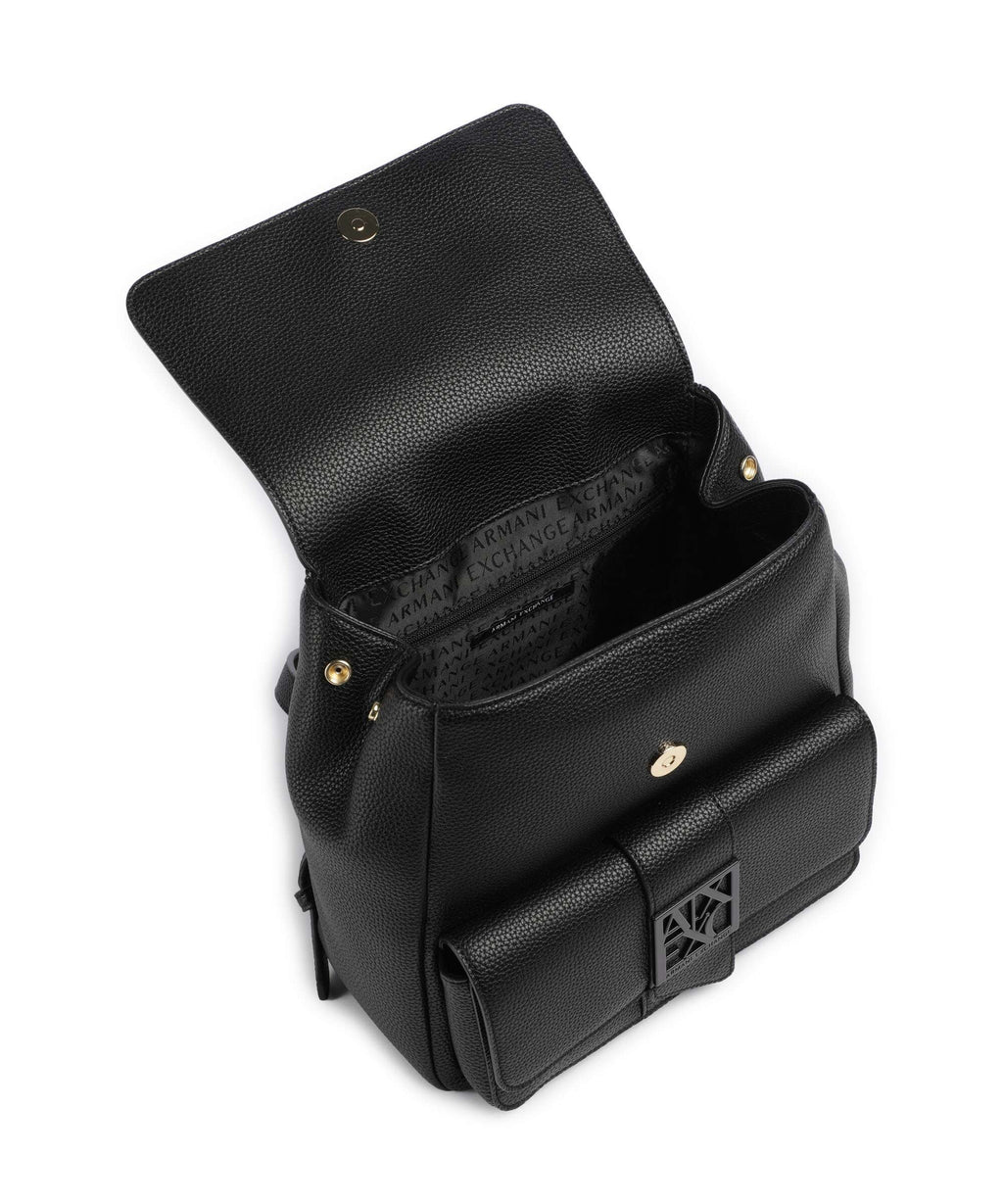 Armani Exchange Susy Soft Backpack black