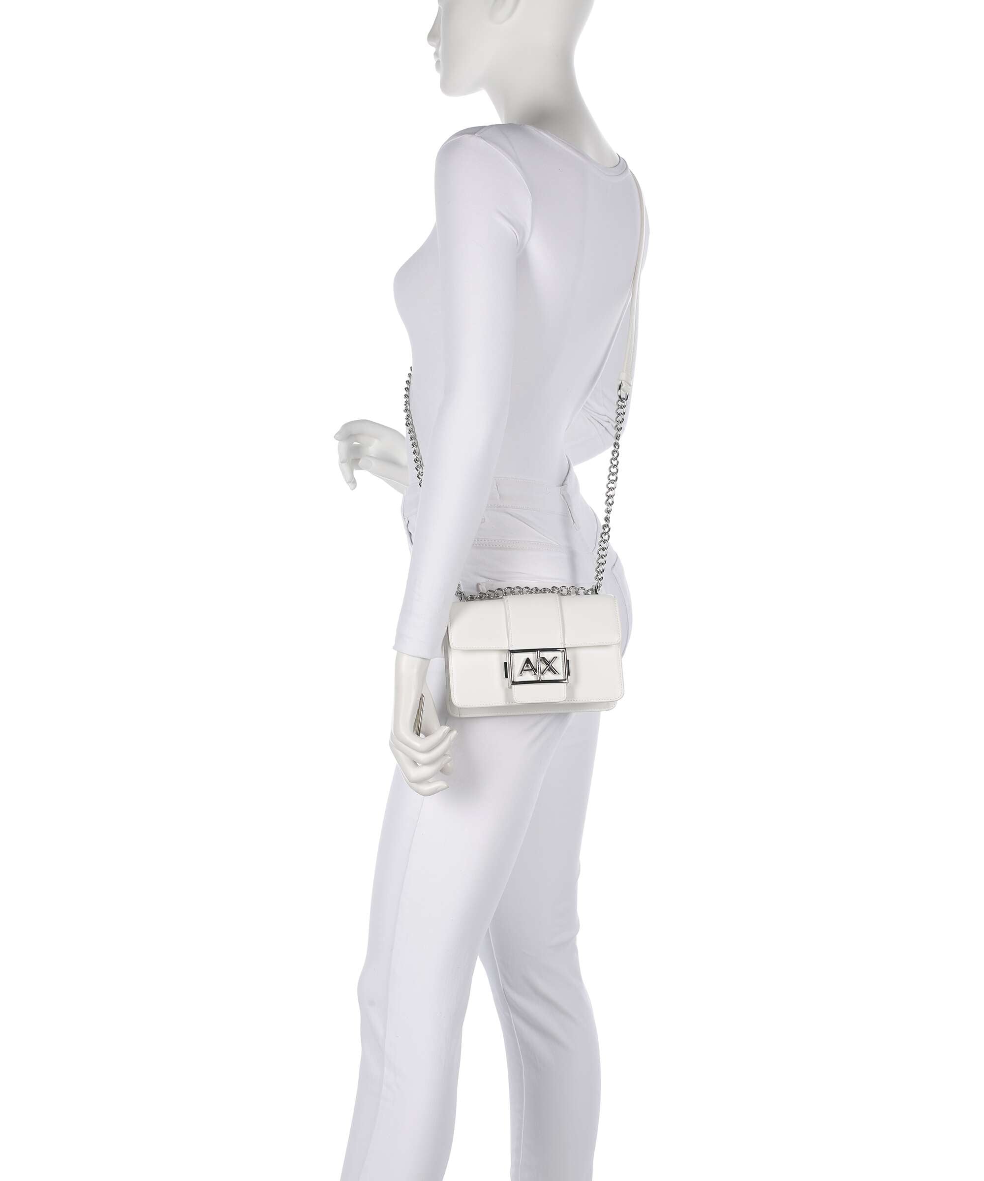 Armani Exchange Wonder S Shoulder bag off white