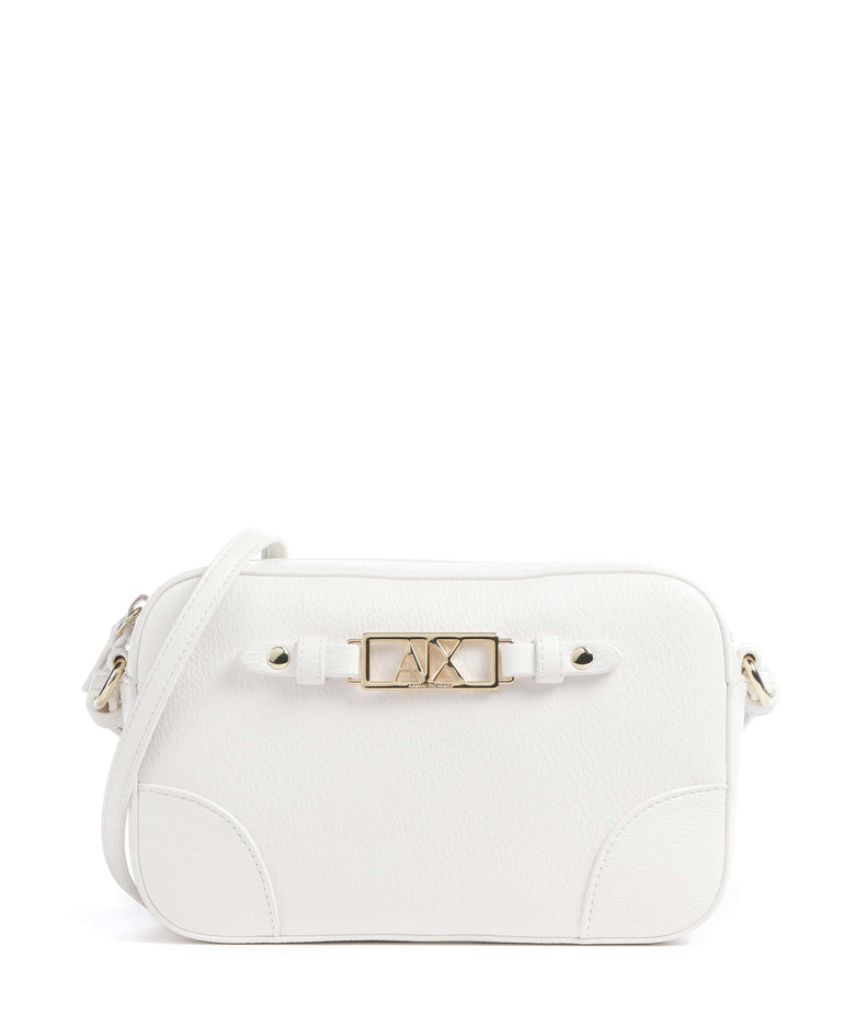 Armani Exchange Polly Crossbody bag off white