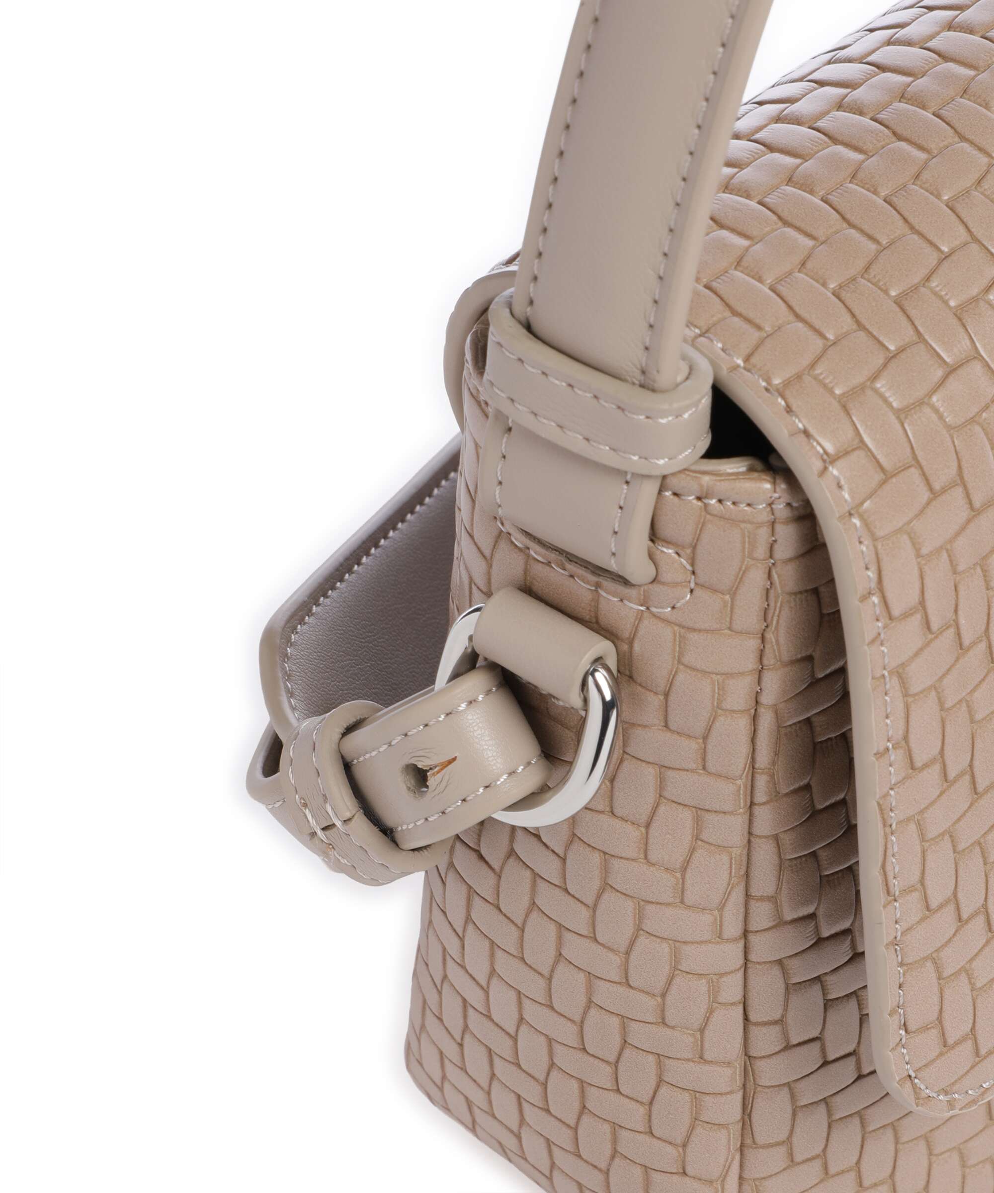 Armani Exchange Susy Soft Woven Shoulder bag sand