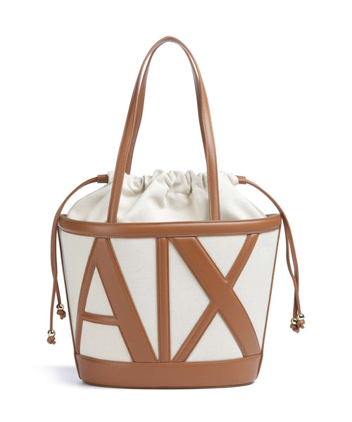 Armani Exchange Marisol Bucket bag natural/saline clay