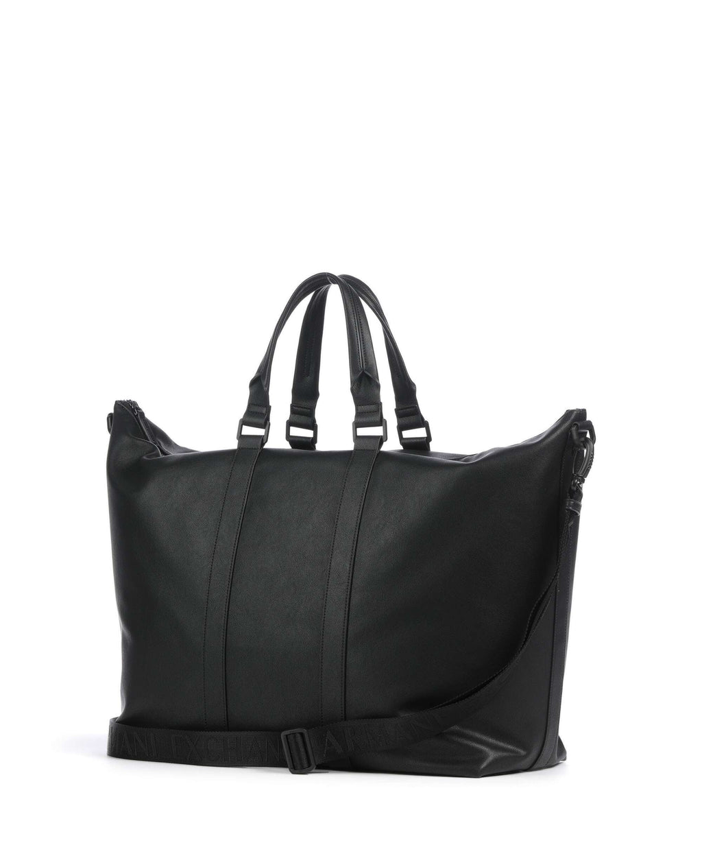 Armani Exchange Atlanta Weekend bag black