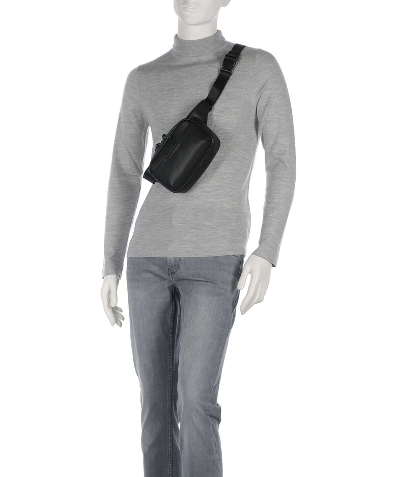 Armani Exchange Alex Fanny pack black