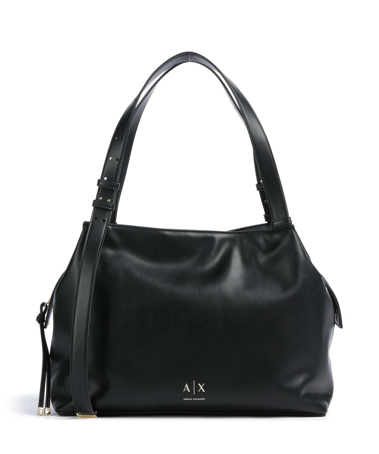 Armani Exchange Alice M Hobo bag black