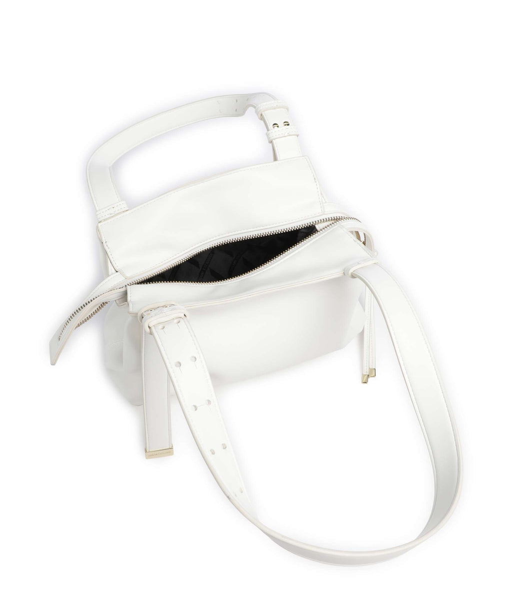 Armani Exchange Alice S Shoulder bag off white