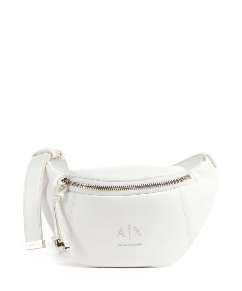 Armani Exchange Alice Crossbody bag off white