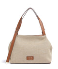Armani Exchange Alice M Hobo bag natural/saline clay