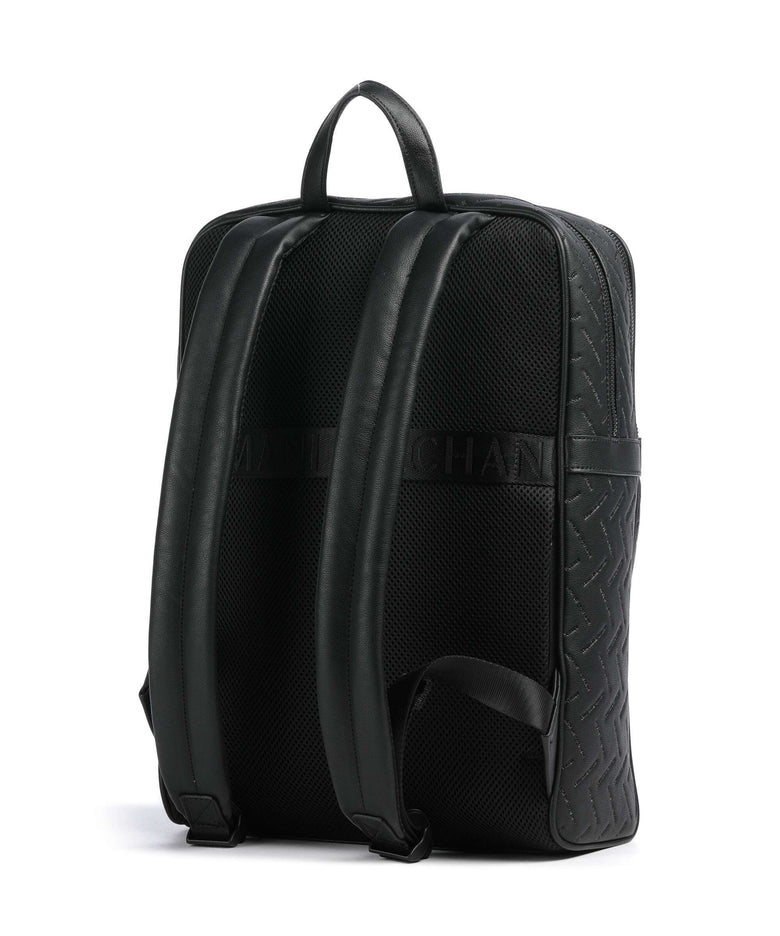 Armani Exchange Ginevra Embossed Backpack black
