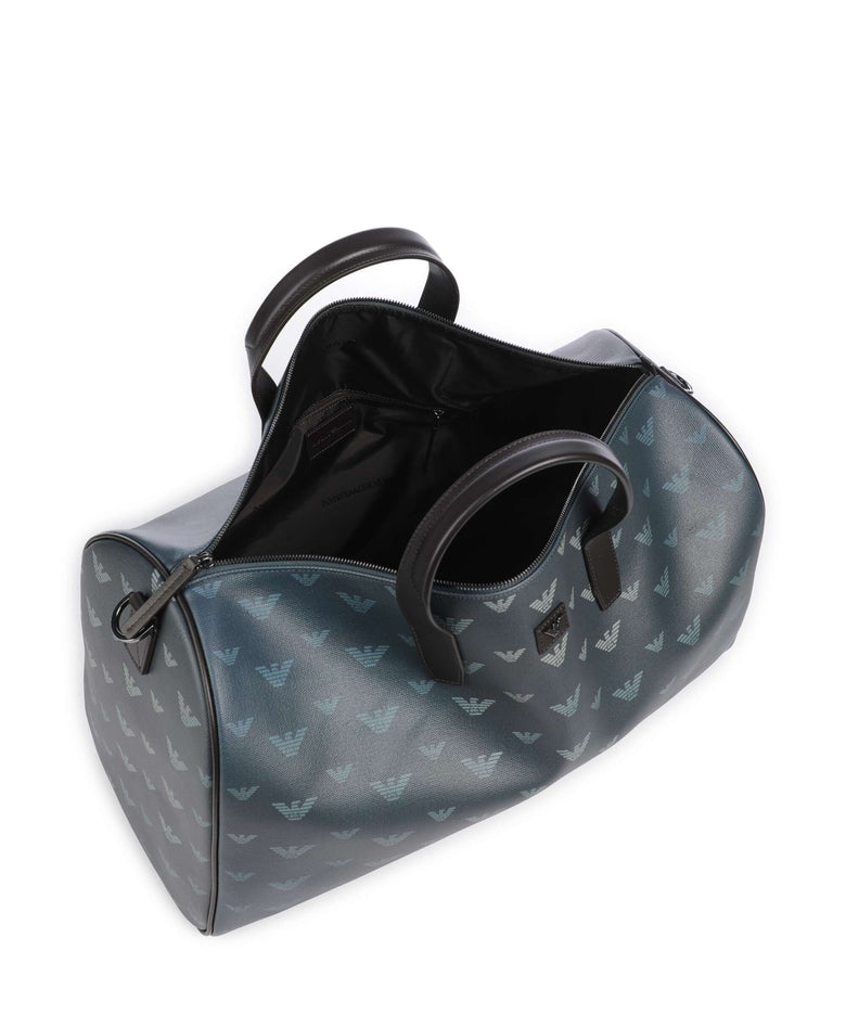 Emporio Armani Special Minorca Weekend bag blu/eagle all over