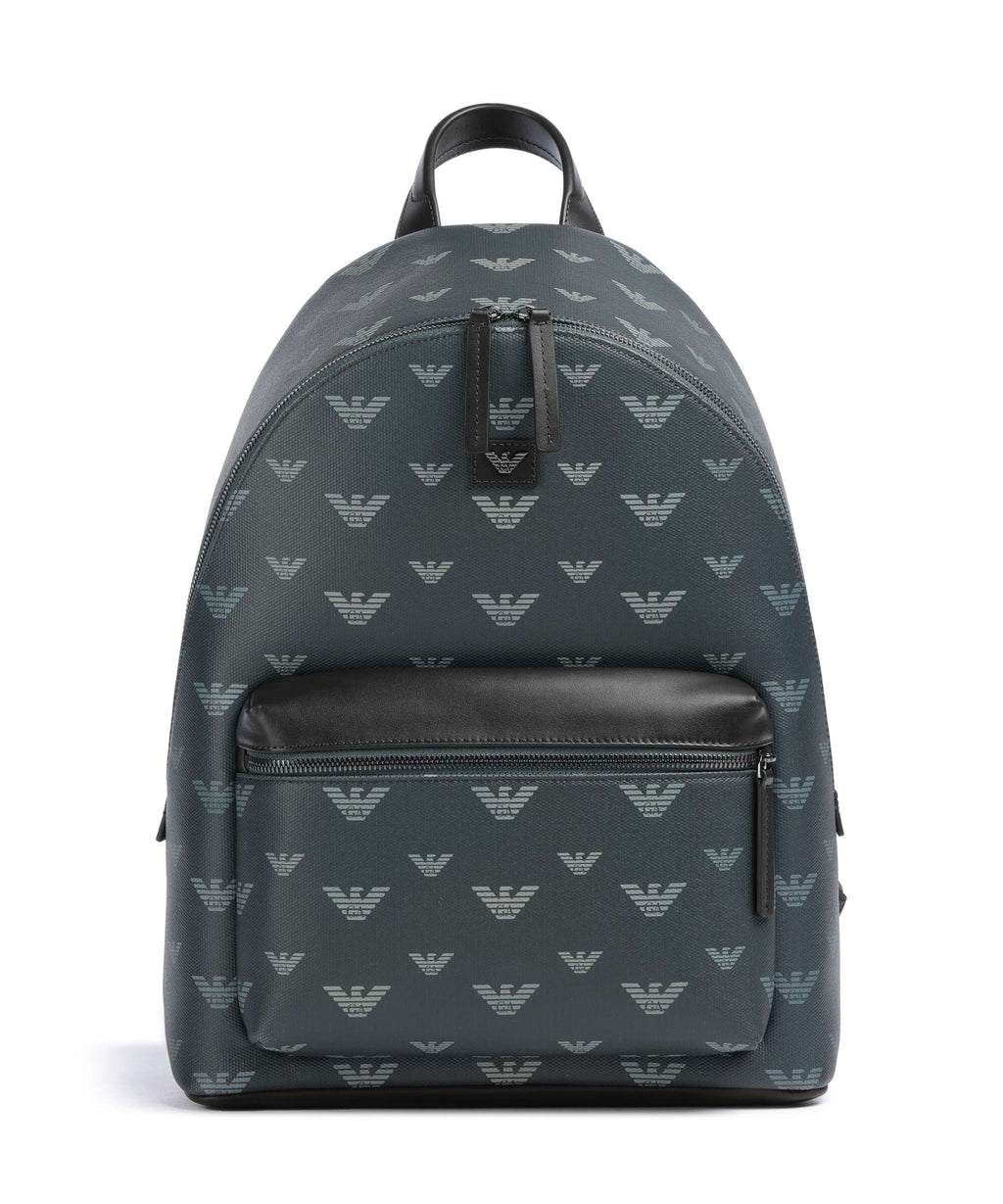 Emporio Armani Special Minorca Backpack blu/eagle all over