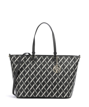 Armani Exchange Gynger Logo M Shopper black