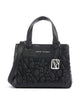 Armani Exchange Liz Monogram S Borsa a mano black