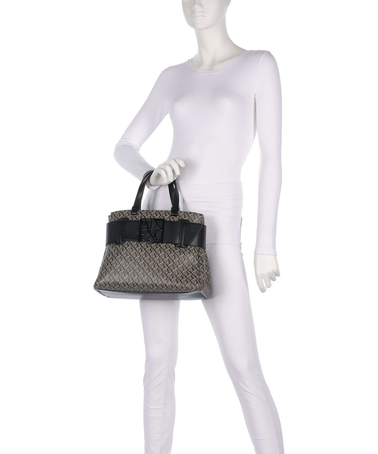 Armani Exchange Susy Soft Handbag brown bass/black