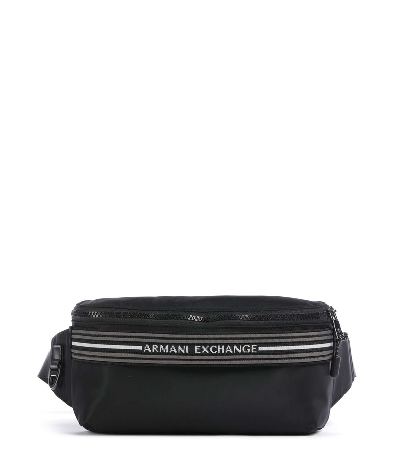 Armani Exchange Gabriel Fanny pack black
