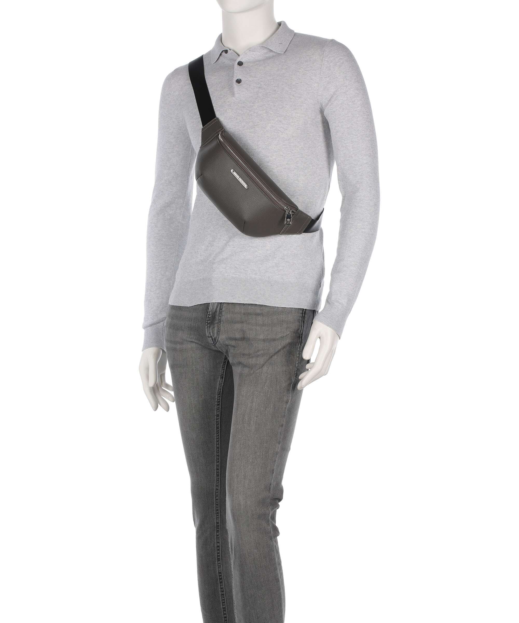 Armani Exchange Okinawa Belt bag dark gull gray