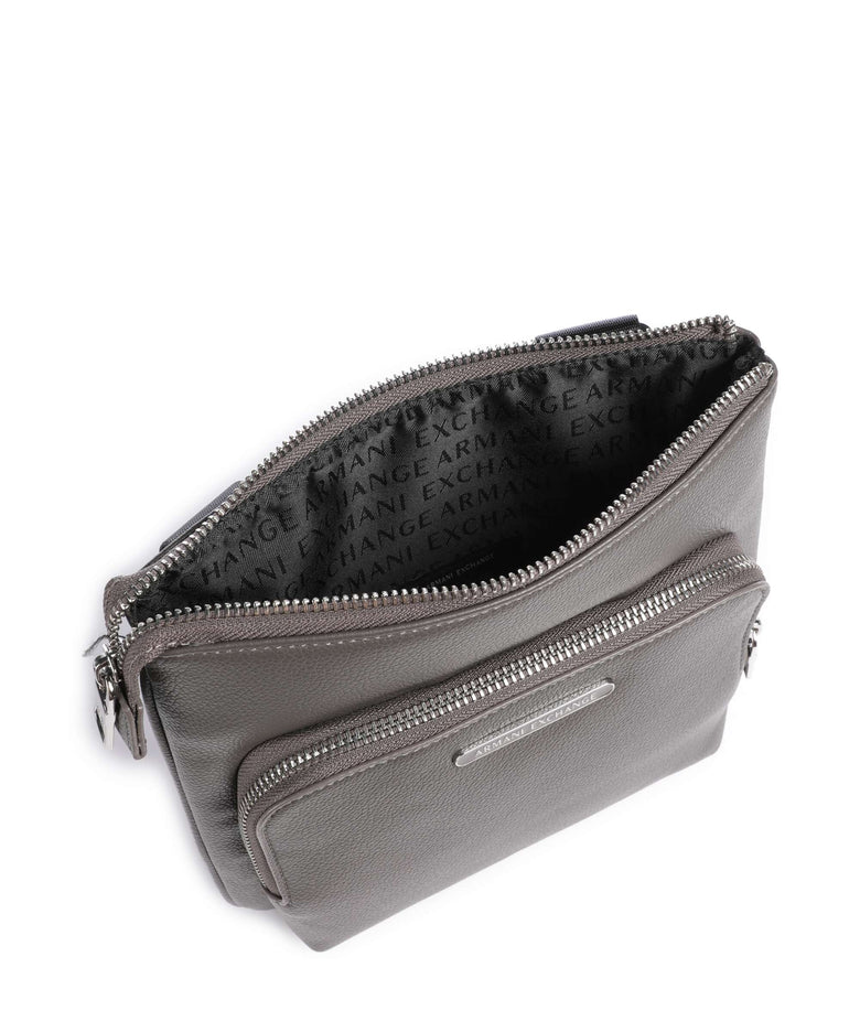 Armani Exchange Okinawa Crossbody bag dark gull gray
