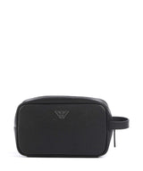 Emporio Armani Saffiano Animation Borsa da toilette black beauty