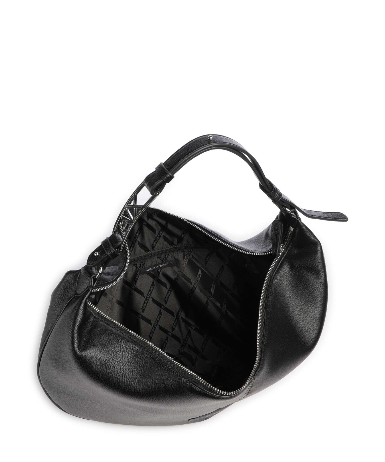 Armani Exchange Polly L Hobo bag black