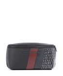 Armani Exchange Dylan Fanny pack black/pomegranate/black shiny
