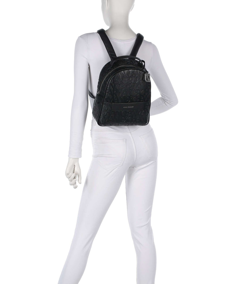 Armani Exchange Liz Pebble S Backpack black