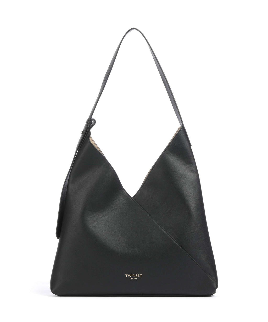 Twinset Forever Hobo bag nero