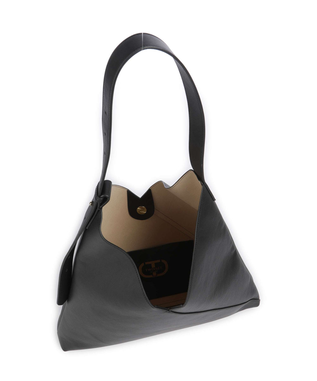 Twinset Forever Hobo bag nero