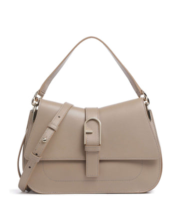 Furla Flow M Handtasche greige