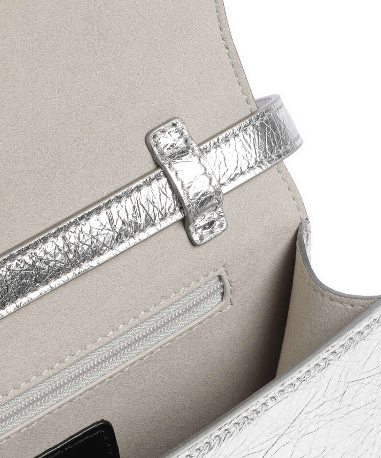 Furla Sfera Mini Crossbody bag silver
