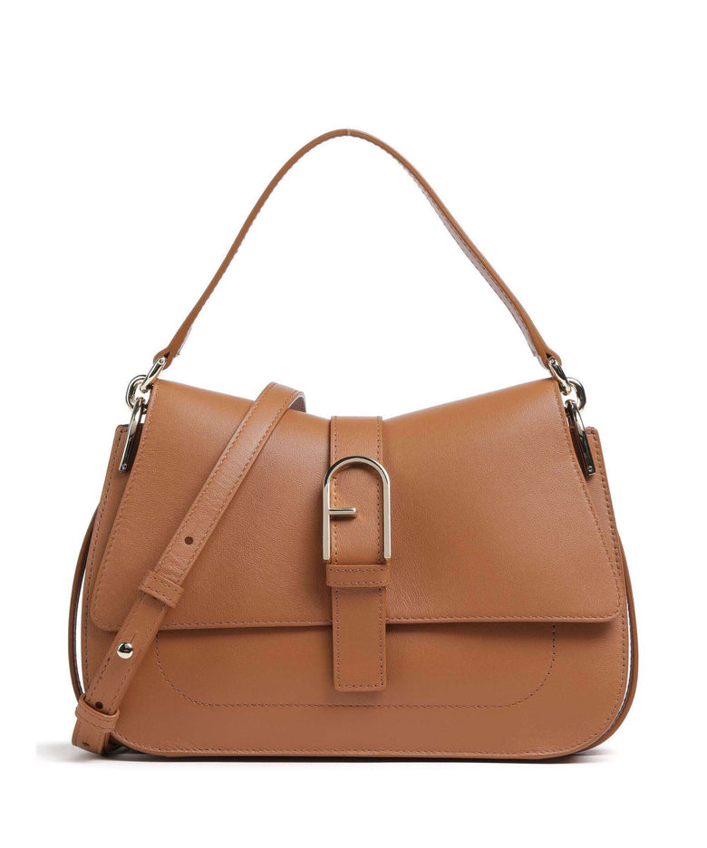 Furla Flow M Handbag brandy