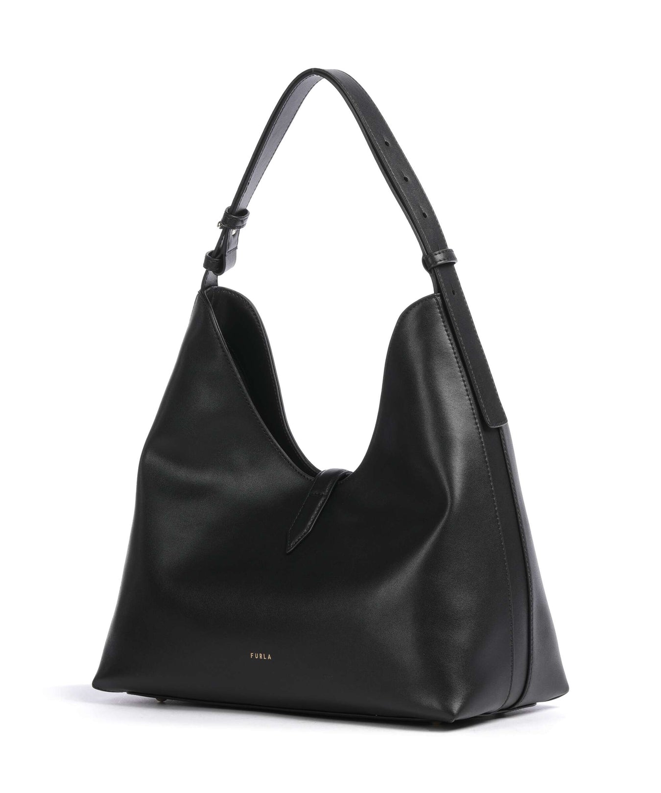 Furla Goccia M Hobo bag nero