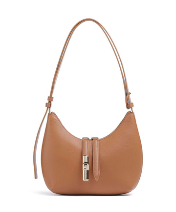 Furla Goccia S Sac porté épaule brandy